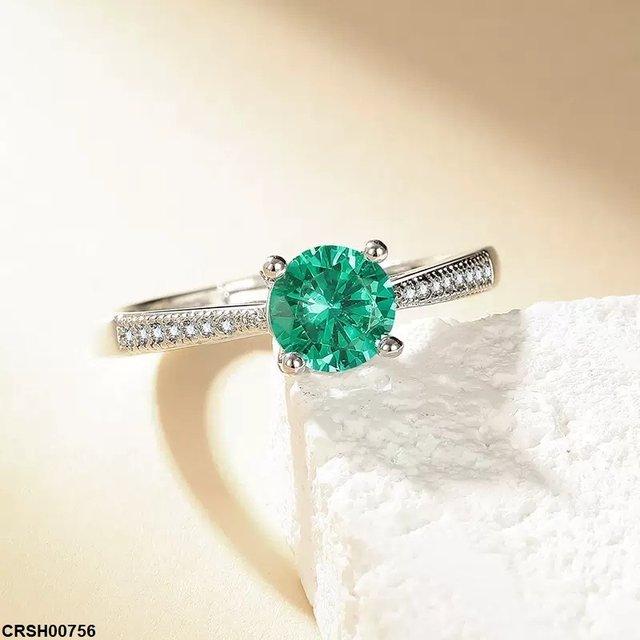 CRSH00756 JJF Round Cathedral Ring Adjustable - CRSH