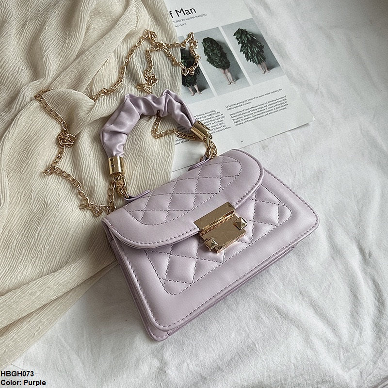 HBGH073 HMS Foreign Style Rhombus Chain Bag - HBGH