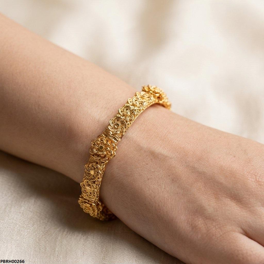 PBRH00266 MZM Flower Bangles Set - PBRH