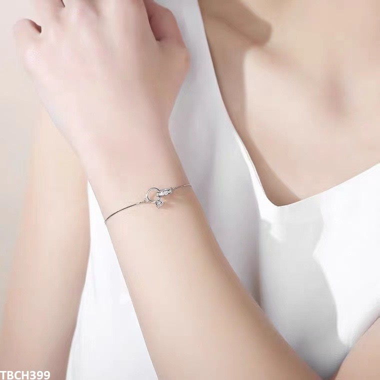 TBCH399 JJF Circle Ring Bracelet Adjustable - TBCH