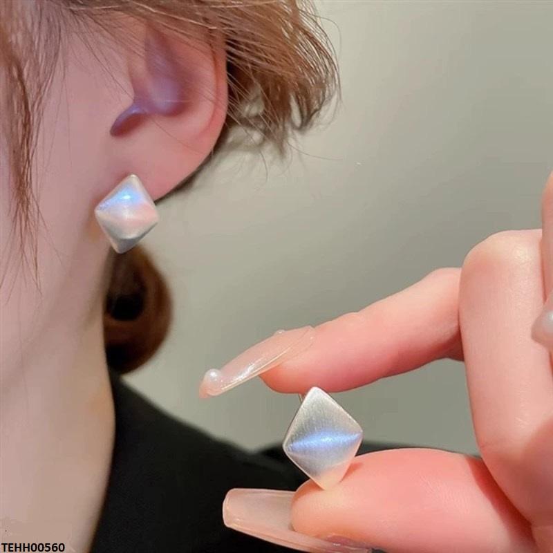 TEHH00560 ZCD Square Hoops Pair - TEHH