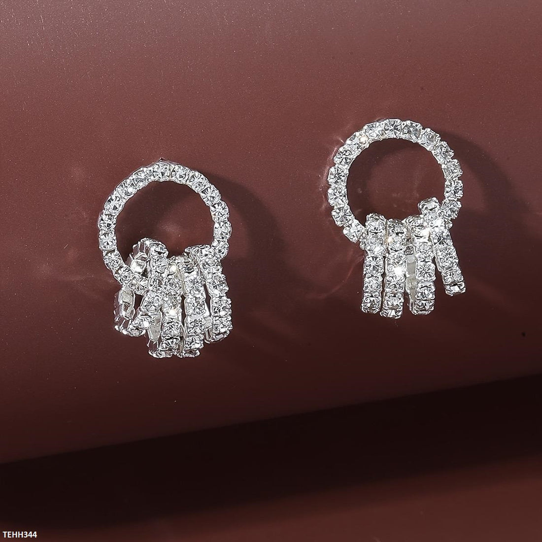 TEHH344 DDJ Round Ear Hoops Pair -CEHH