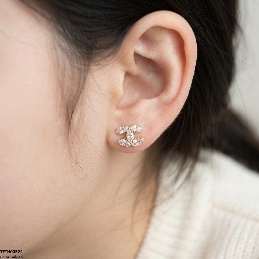 TETH00524 DDJ Marquis ZIRCON Stone Tops Pair - TETH