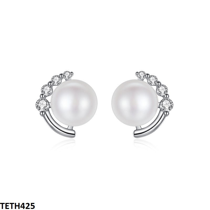 TETH425 KRL Imp Round Pearl Tops - TETH