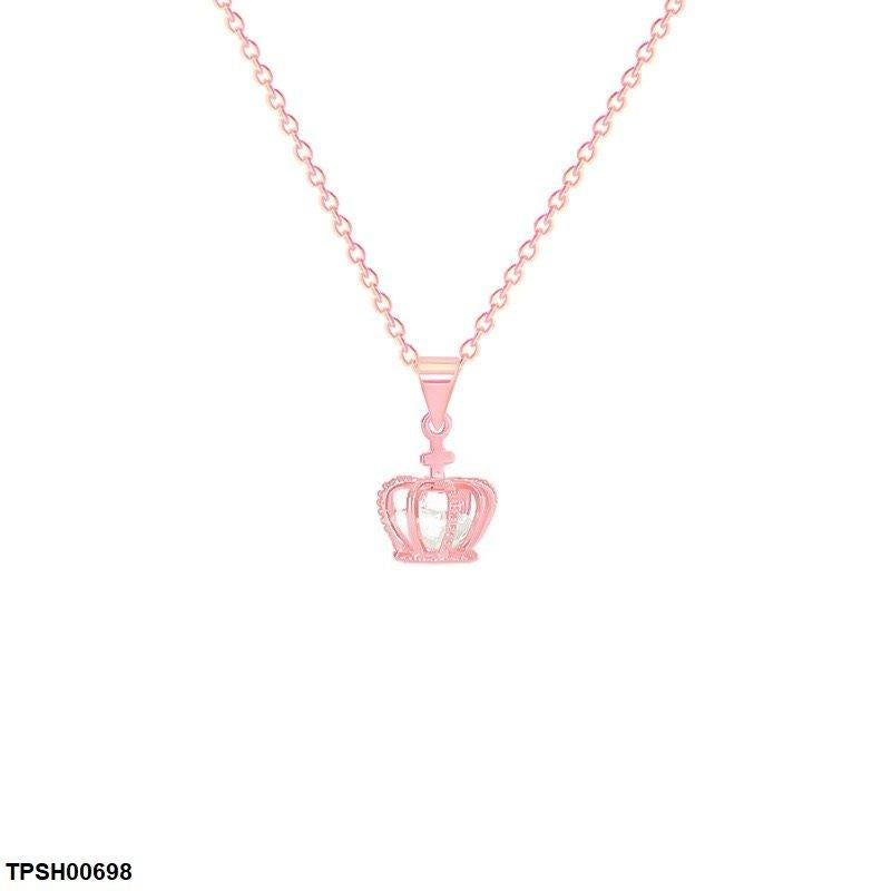 TPSH00698 DDJ Crown Pendant With Chain - TPSH