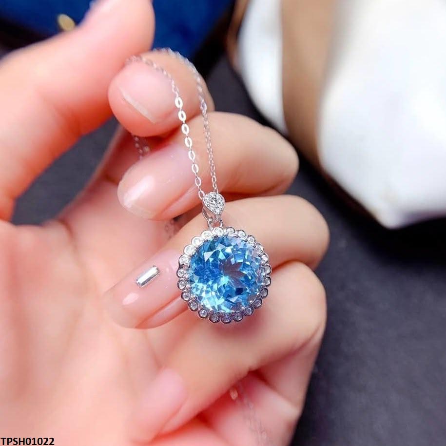 TPSH01022 KRL Round ZIRCON Stone Pendant - TPSH