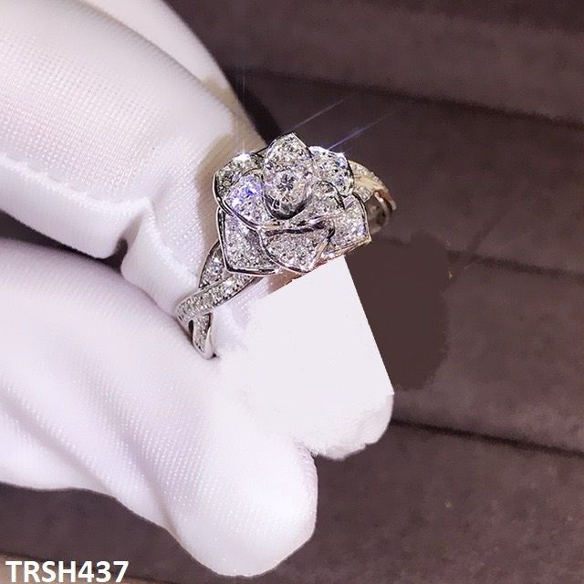 TRSH437 KYC Imp Rose ZIRCON Ring - TRSH