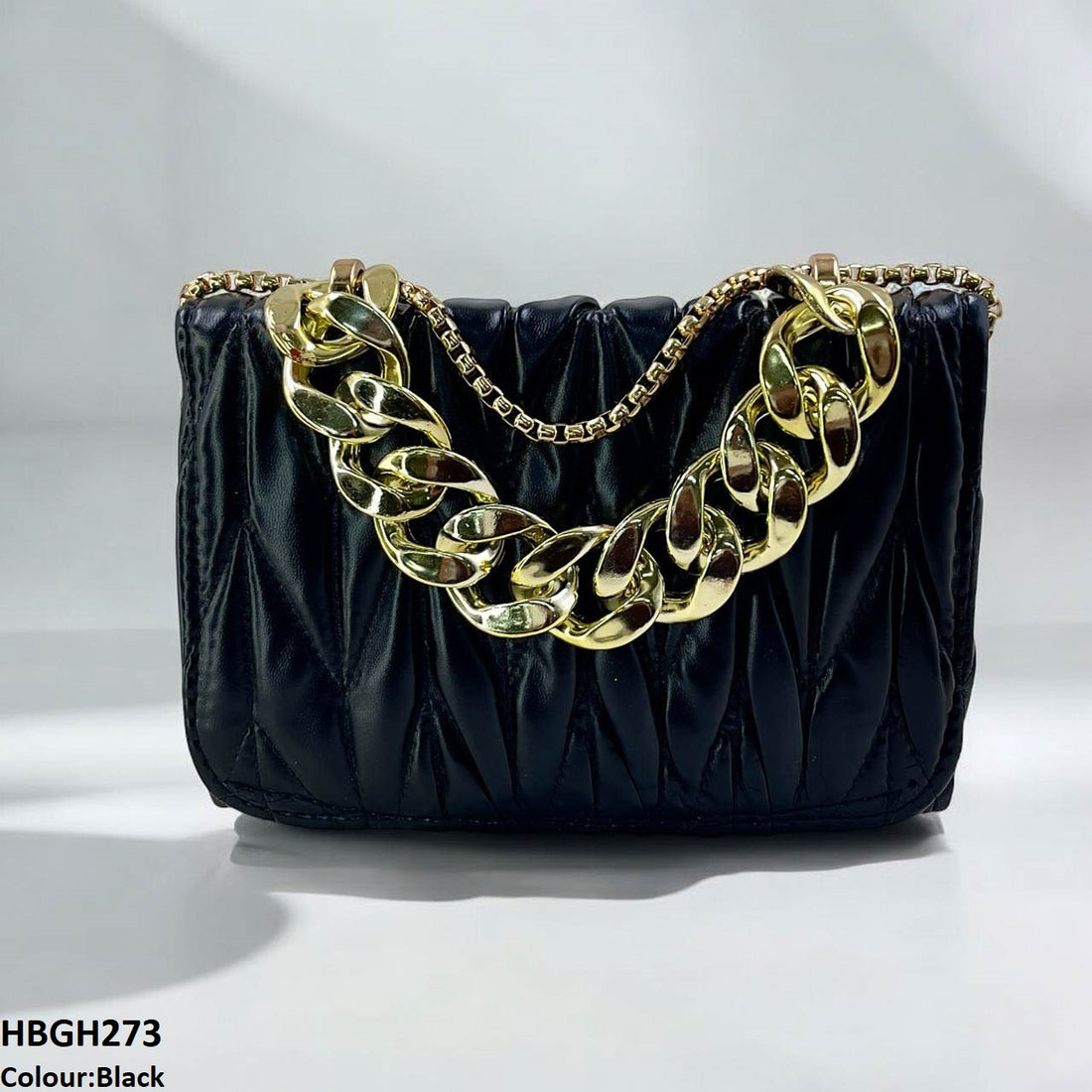 HBGH273 CYG Linked Chain Embroidery Bag- HBGH