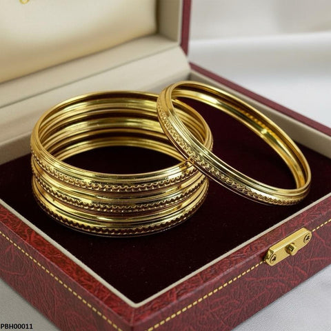 PBH00011 MZM Cut/Engraved Bangles Set - PBH