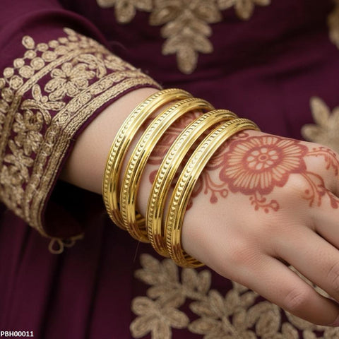 PBH00011 MZM Cut/Engraved Bangles Set - PBH