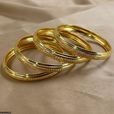 PBH00011 MZM Cut/Engraved Bangles Set - PBH