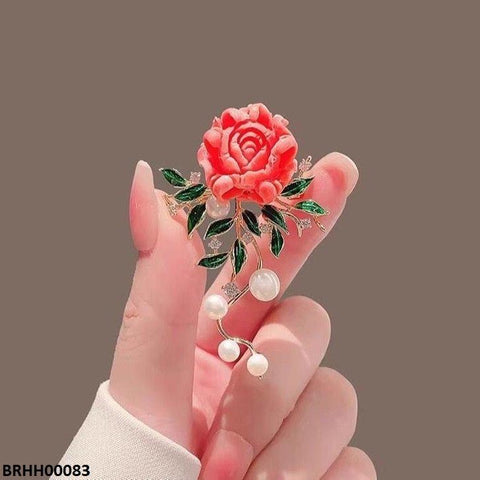BRHH00083 XST Flower/Leaf Broach - BRHH
