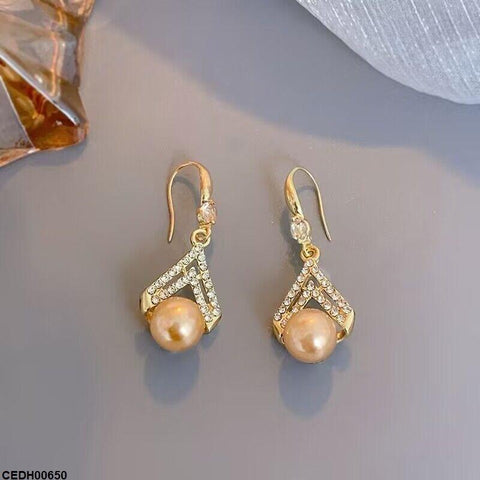 CEDH00650 LSH Pearl Drop Earrings - CEDH