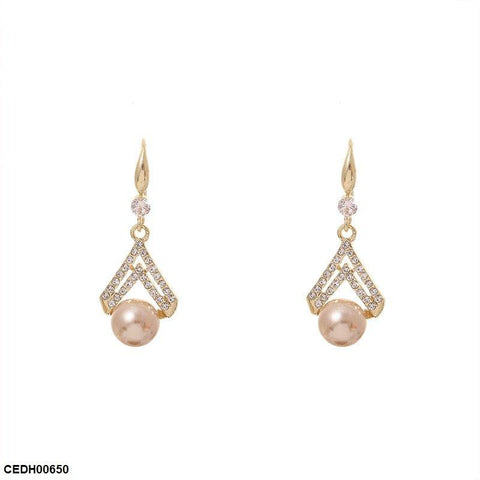 CEDH00650 LSH Pearl Drop Earrings - CEDH