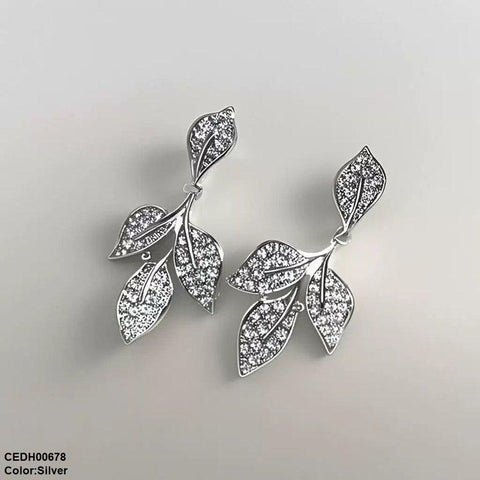 CEDH00678 LSH Leaf Drop Earrings - CEDH