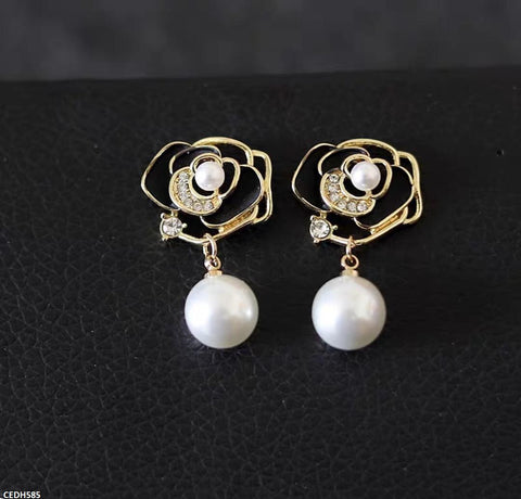 CEDH585 SYB Pearl Drop Earrings  - CEDH