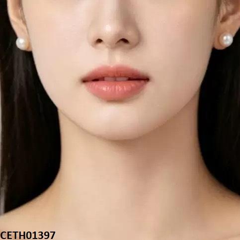 CETH01397 QWN Round Pearl Tops Pair - CETH