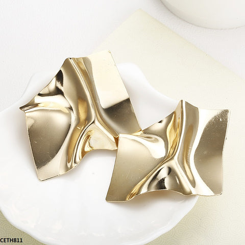CETH811 JMN Plain Copper Square Tops Pair - CETH