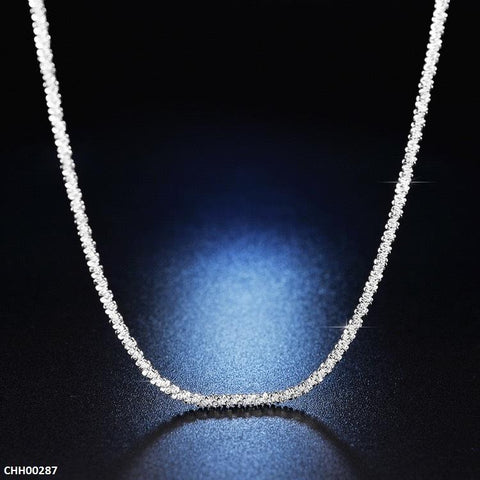 CHH00287 ZFQ Imp Silver Neck Chain 16 Inch - CHH