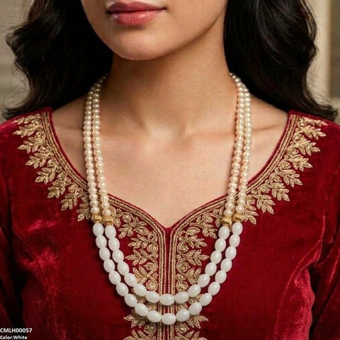 CMLH00057 FRN Double Layer Pearl Mala - CMLH