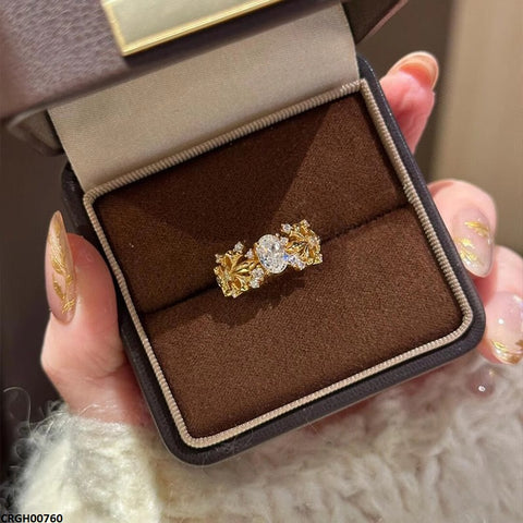 CRGH00760 WNS Imp Oval Stone Ring - CRGH