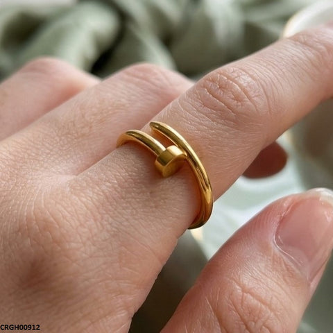 CRGH00912  MOX Stainless Steel Round Ring - CRGH