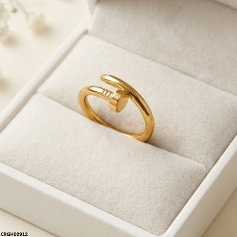 CRGH00912  MOX Stainless Steel Round Ring - CRGH