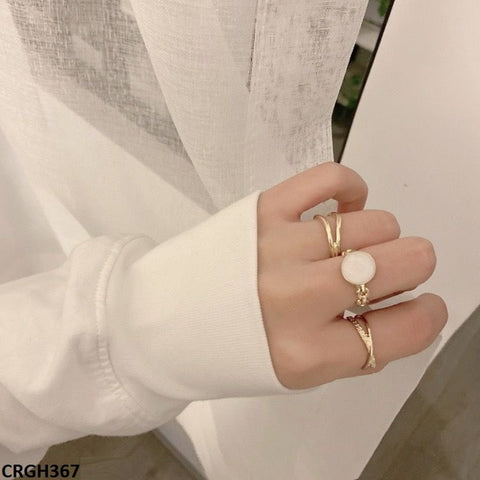 Presenting the TJ Wholesale Pakistan CRGH367 LSH 3 Painted Cuts Rings Adjustable. Wear this stylish and functional artificial jewellery to improve your look. Crafted from premium materials, this stylish accessory elevates any ensemble and works well for every setting.