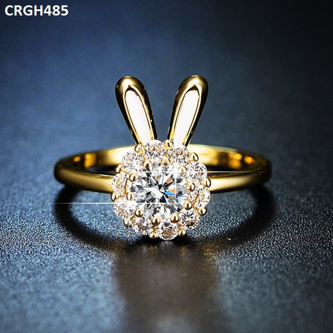 CRGH485 ZFQ Rabbit Ear Adjustable Ring - TRGH