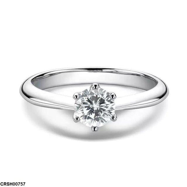 CRSH00757 JJF Round Cathedral Ring Adjustable - CRSH