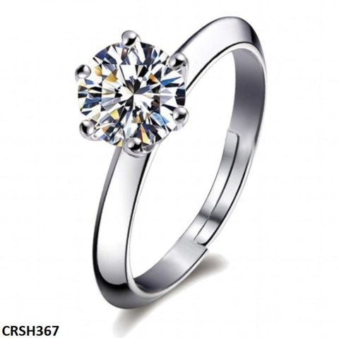 CRSH367 ZFQ Birthstone Ring Adjustable - TRSH