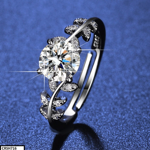 CRSH716 ZFQ Leaf Ring Adjustable- CRSH