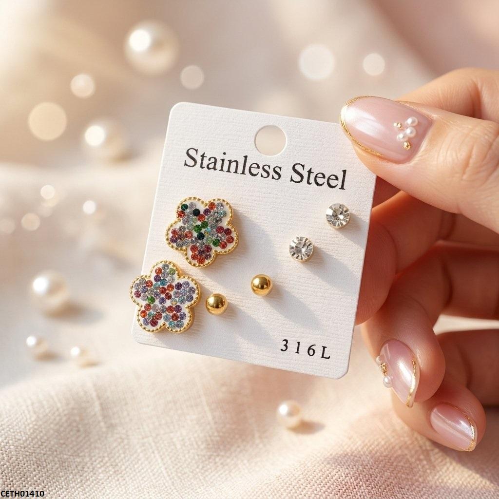 CETH01410 XAS Stainless Steel Multi 3 Tops Pairs - CETH