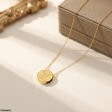 TPSH00834 QSJ Stainless Steel Round Pendant - TPSH