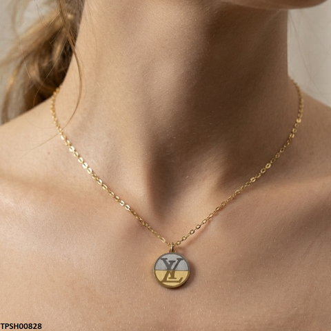 TPSH00828 QSJ Stainless Steel Round Pendant - TPSH