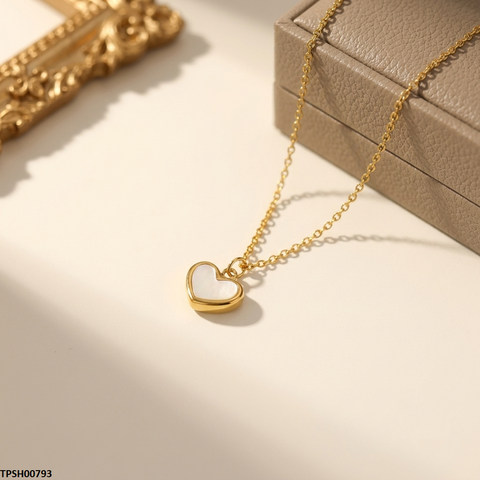 TPSH00793 MSJ Stainless Steel Heart Pendant - TPSH