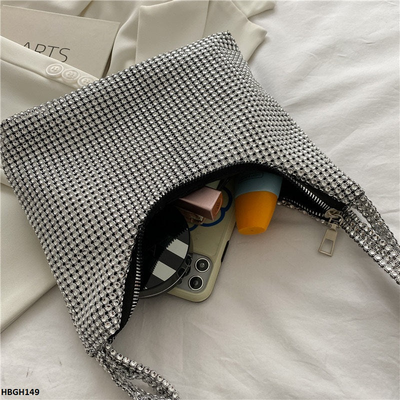 HBGH149 BBM Rhinestones Clutch Bag - HBGH