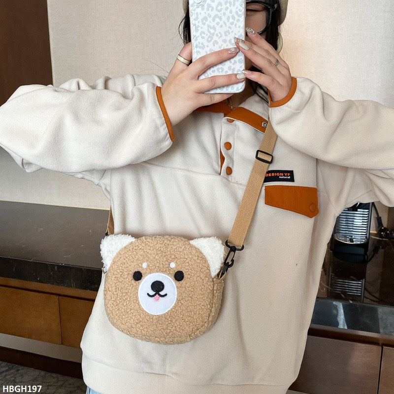HBGH197 BBM Teddy Bear Bag- HBGH