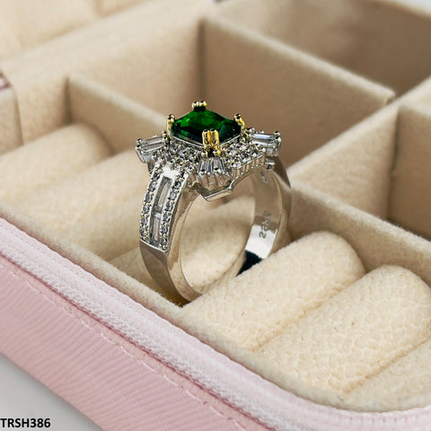 TRSH386 GWH Baguette Layered Ring - TRSH