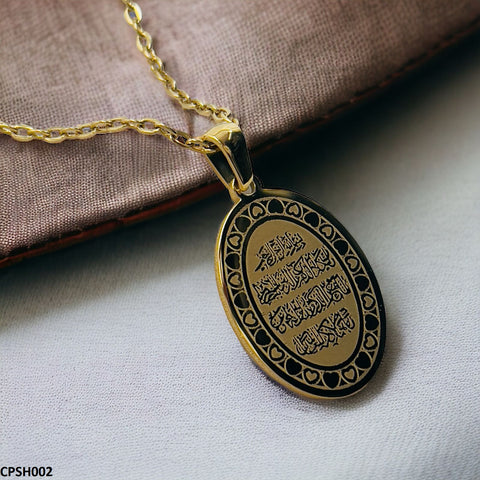 CPSH002 AJX Calligraphy Pendant - CPSH
