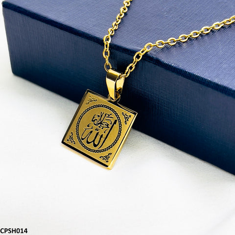 CPSH014 AJX Calligraphy ALLAH Pendant - CPSH