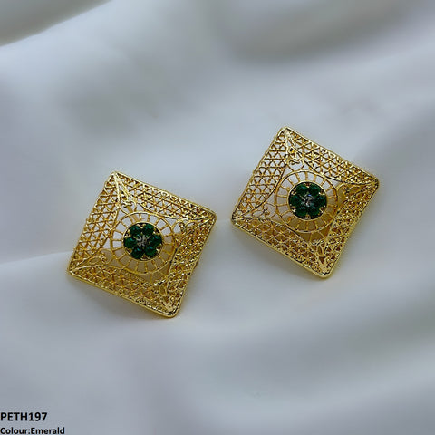 PETH197 MZM Flower/Square Tops Pair - PETH