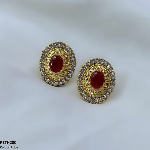 PETH200 MZM Oval Layered Tops Pair - PETH