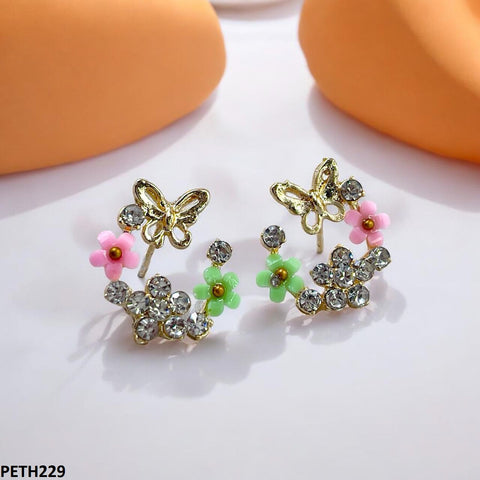 PETH229 SDQ Flower/Butterfly Tops Pair - PETH