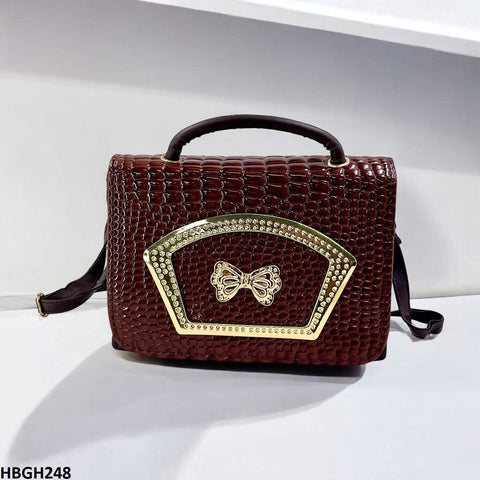 HBGH248 CYG Crocodile Pattern Hand Bag- HBGH