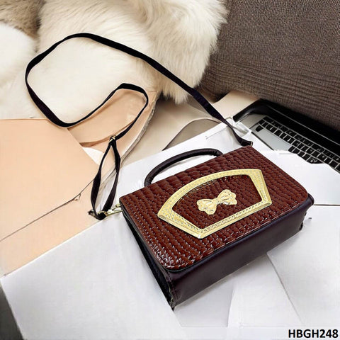 HBGH248 CYG Crocodile Pattern Hand Bag- HBGH
