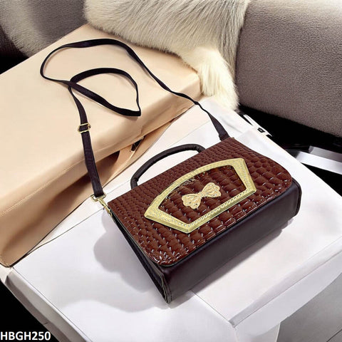 HBGH250 CYG Crocodile Pattern Hand Bag- HBGH