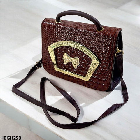 HBGH250 CYG Crocodile Pattern Hand Bag- HBGH