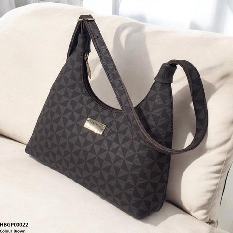 HBGP00022 Patterned Armpit Ladies Hand Bag - HBGP
