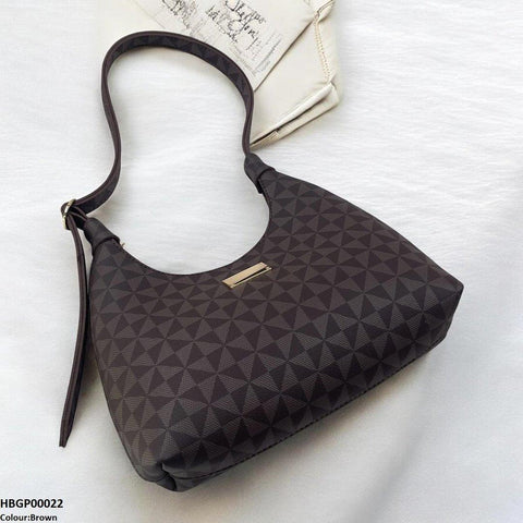 HBGP00022 Patterned Armpit Ladies Hand Bag - HBGP